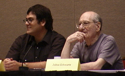 Paul Dini and Julius Schwartz